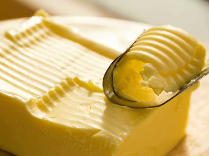 Child famously loved butter — during the filming of her "Baking with Julia" series, she used a total of 753 pounds of butter in her dishes.