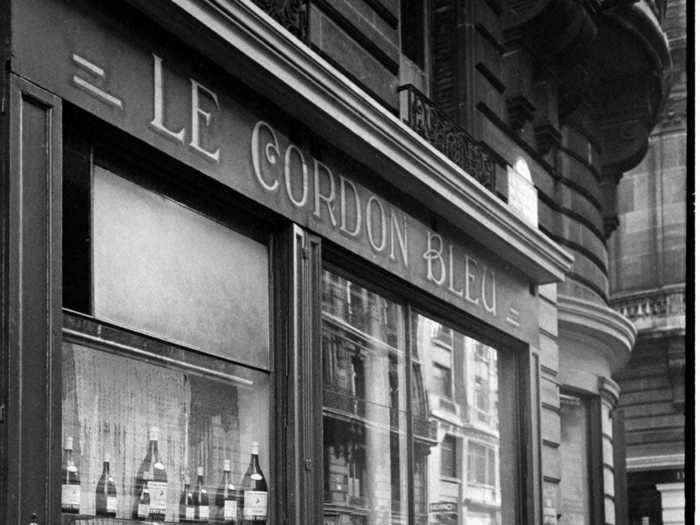 In 1950, Julia Child attended the world-famous Le Cordon Bleu cooking school.