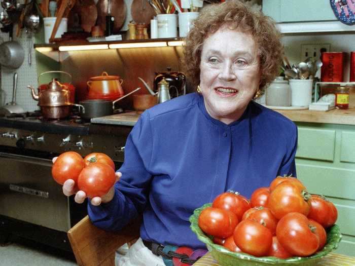 Julia Child later worked as a central intelligence assistant during World War II and developed a shark repellant used in war.