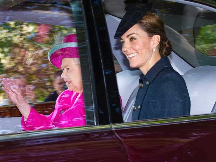 Kate Middleton has also vacationed at Balmoral through the years, and often joins the Queen to attend Crathie Kirk Church. Every monarch since Queen Victoria has worshipped there.