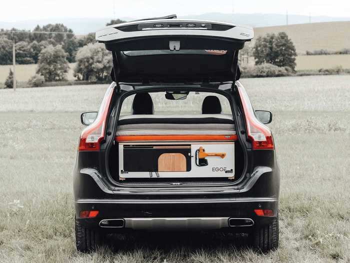 This includes the Nestbox Camper, the second to smallest option that can fit inside of station wagons, SUVs, and off-roaders such as the Jeep Grand Cherokee, Kia Sorento, and Mini Cooper Countryman.