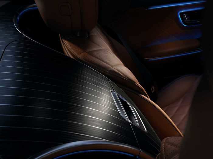 The upcoming 2021 Mercedes Benz S-Class will have an interior that captures very yacht-like, nautical themes.