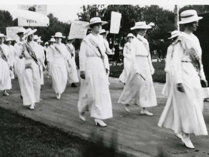 Determined to see the amendment ratified, leaders of the suffragist movement camped out for six weeks between July and August at The Hermitage Hotel.