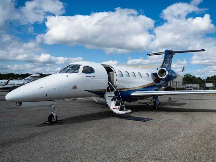 The Phenom 300 is a favorite among charter operators thanks to its low operating costs, long-range capabilities, and high cruising speeds, as Business Insider