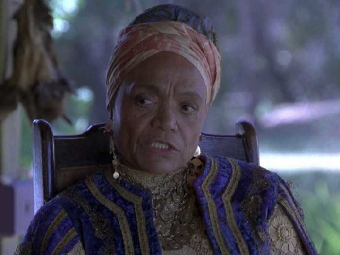 Eartha Kitt appeared in the film as Madame Zeroni.