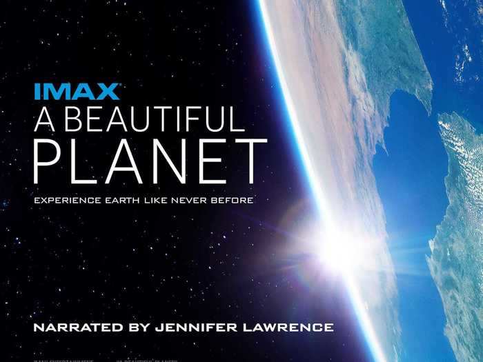 Lawrence narrates the documentary "A Beautiful Planet" (2016).