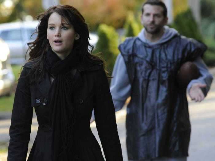 Lawrence plays a young widow in "Silver Linings Playbook" (2012).