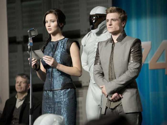 Lawrence returns as Katniss in "The Hunger Games: Catching Fire" (2013).