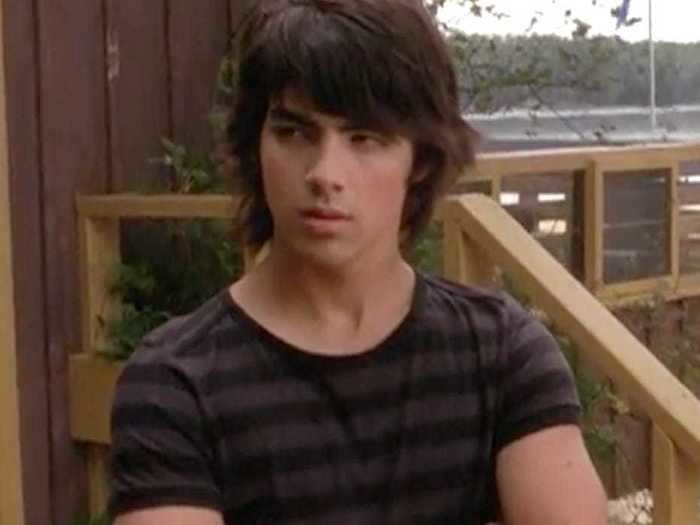 Joe said that he was embarrassed by his flat-ironed hair and dance moves that were on display in "Camp Rock."