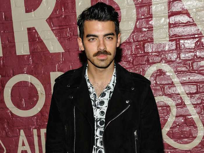 You might have forgotten about the time in 2017 when Joe wore a mustache.