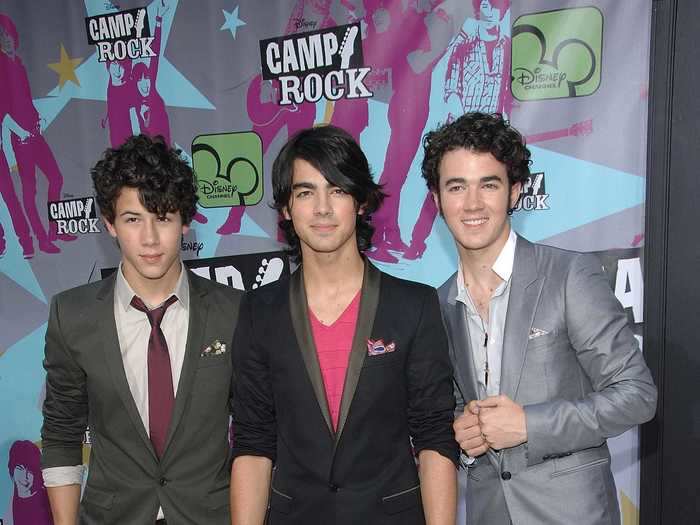 In June 2008, Nick, Joe, and Kevin refined their styles for the premiere of "Camp Rock."