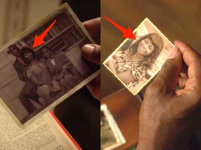 Uncle George has a picture of Tic