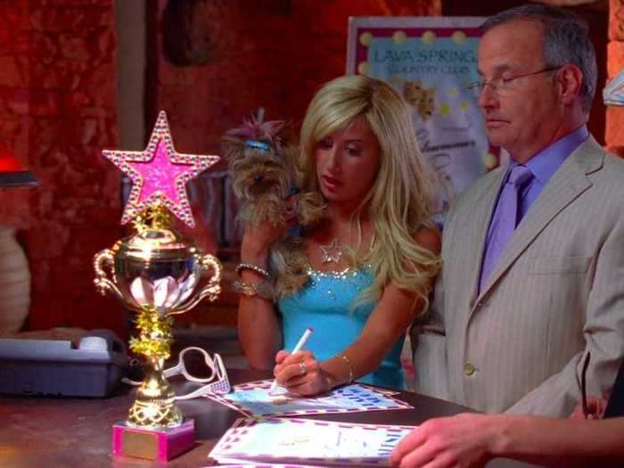 Sharpay Evans is left-handed.