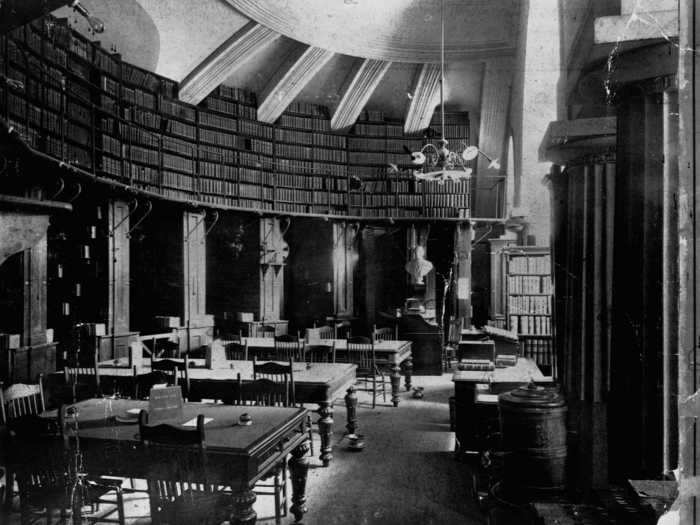The Supreme Court and its Law Library used to be housed in the Capitol Building.