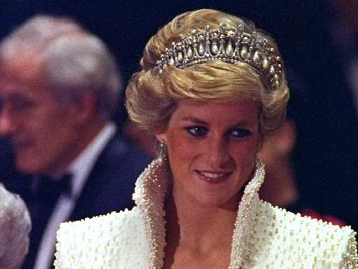 Princess Diana wore it with her "Elvis" outfit in 1989.