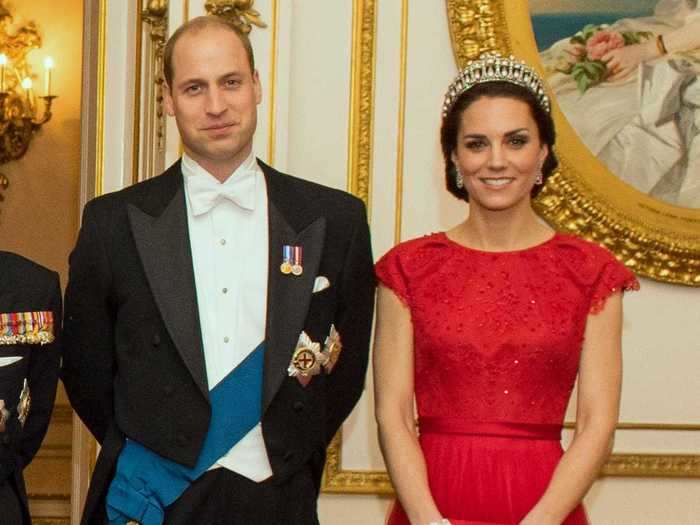 Middleton wore Princess Diana