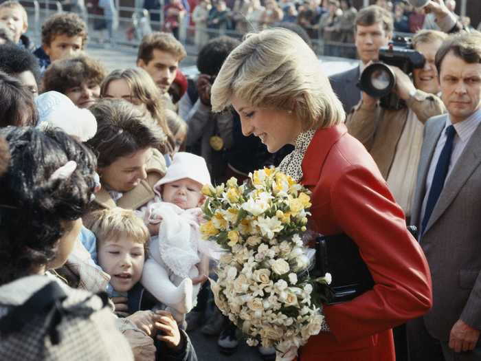 Forget-me-nots were Princess Diana