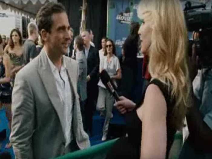 Carell made a brief cameo in "Knocked Up" (2007).