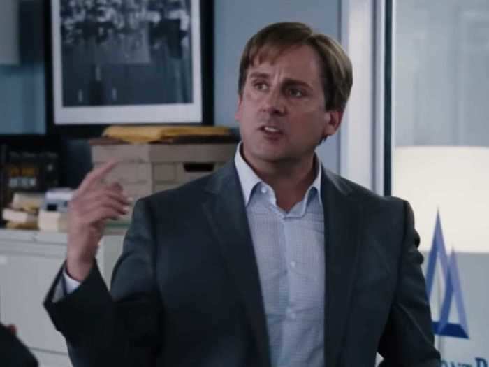 Carell starred in "The Big Short" (2015).