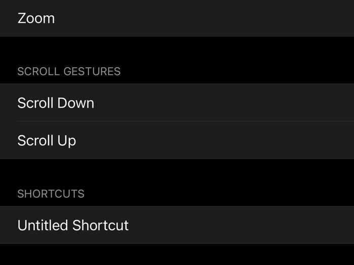 In addition to these actions, you can also use Back Tap to scroll, launch accessibility features, or run Siri shortcuts.