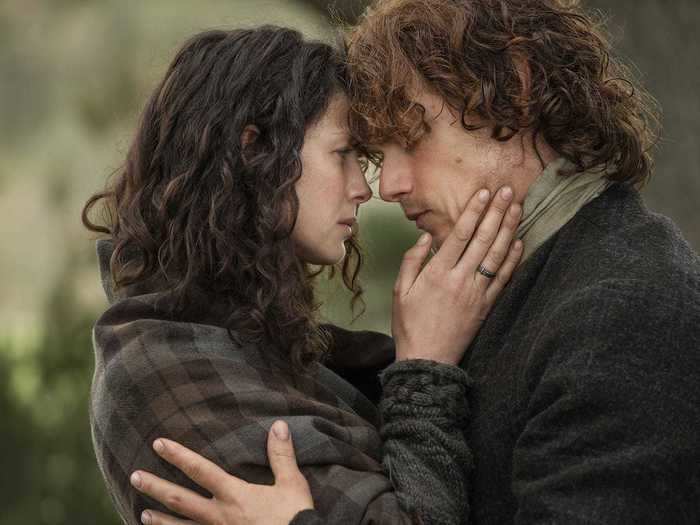 Claire Randall is torn between times on "Outlander."