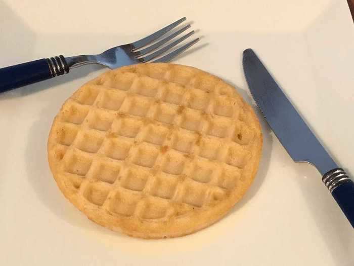 Cut your waffles into strips for an on-the-go, dippable meal or snack.