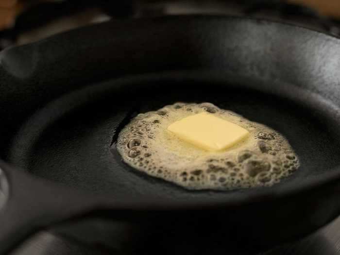 Cook frozen waffles on the stove for perfectly crispy edges.