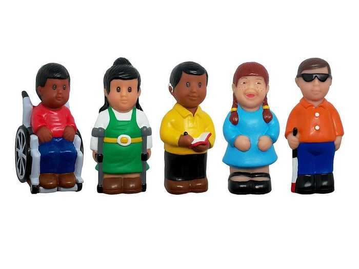 Inclusivity in the form of figurines