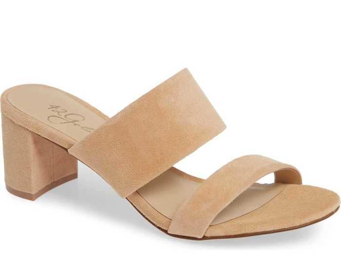 42 Gold Liya Slide Sandal