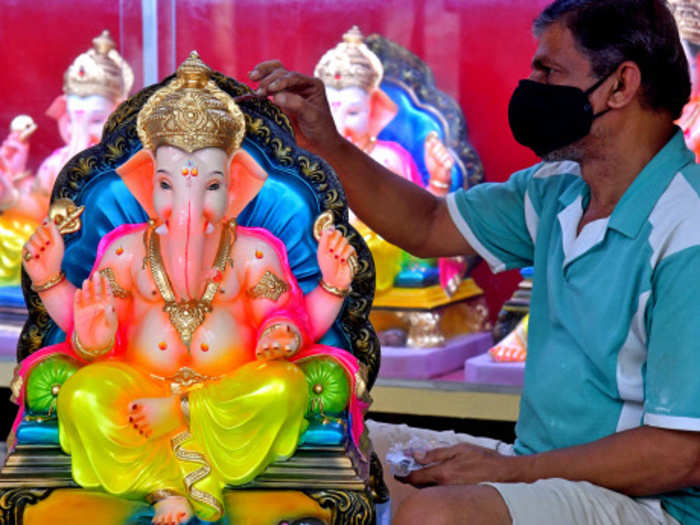 ​Ganesh Chaturthi celebration in Maharashtra