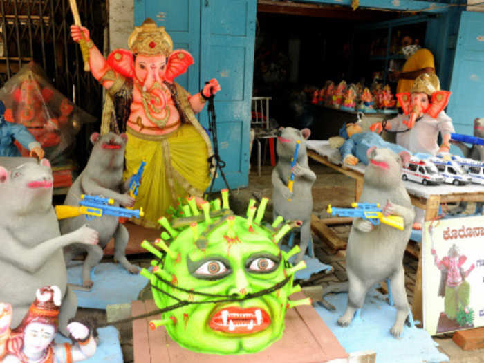 ​Ganesh Chaturthi celebration in Karnataka