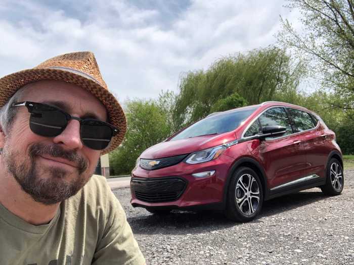 Say hello to the 2020 Chevy Bolt EV, in top-level Premier trim. The paint job was my personal Chevy fave these days: "Cajun Red Tintcoat."