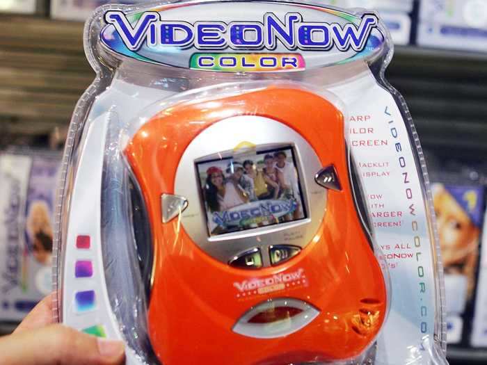 Launched in 2003 by Tiger Electronics, VideoNow was a portable video player targeted at children and teens.