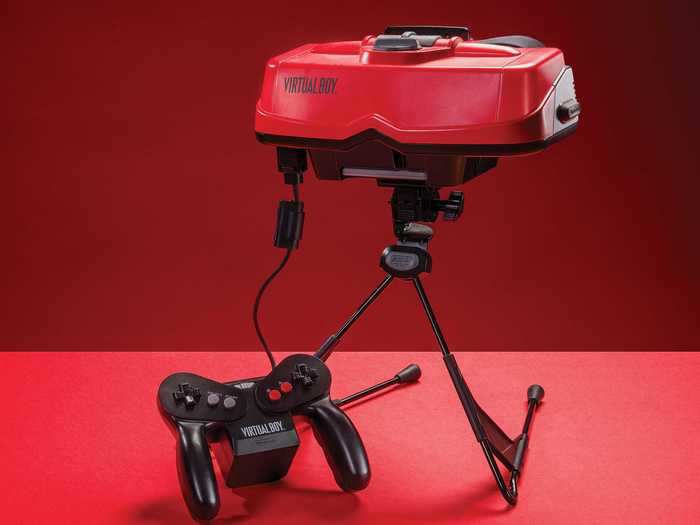 Launched in 1995, the Virtual Boy was designed by Nintendo as a foray into the world of virtual reality.