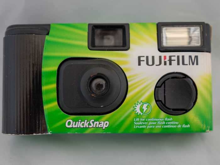 In 1986, the Japanese public was introduced to the first disposable film camera on the market.