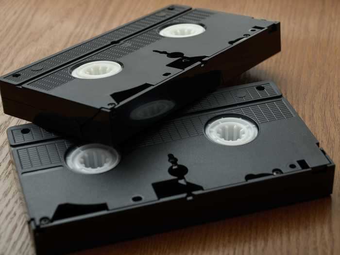 VHS, or Video Home System, was developed by JVC in 1976. It made movies widely available for home viewing.