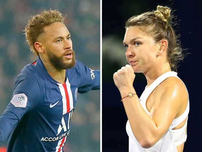 4. Neymar and Simona Halep — $84.6 million difference in total earnings