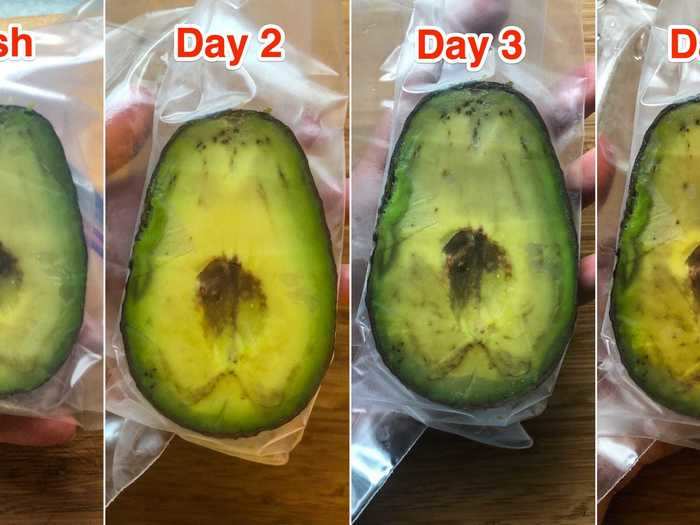 In my opinion, the best storage method is wrapping the avocado with plastic pressed tightly against the flesh.