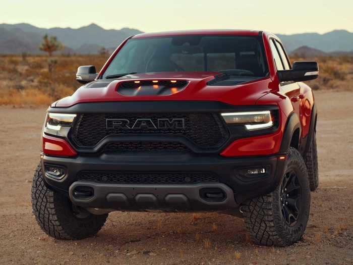 The all-around-absurd truck also is capable of a top speed of 118 mph, Ram says.