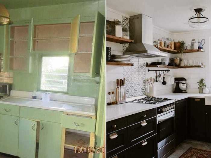 Sometimes the best thing you can do for a kitchen is to remove bulky items.