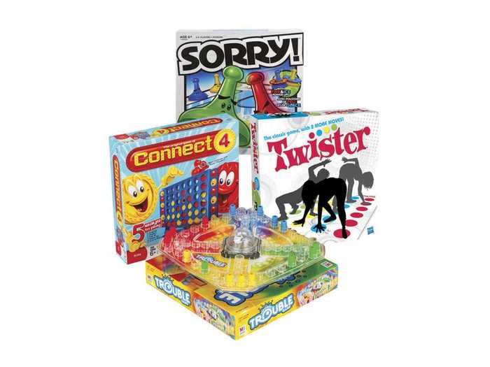 A set of classic board games for the whole family