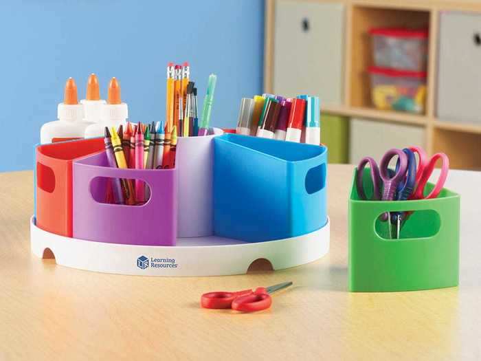 An organizer for all those art supplies