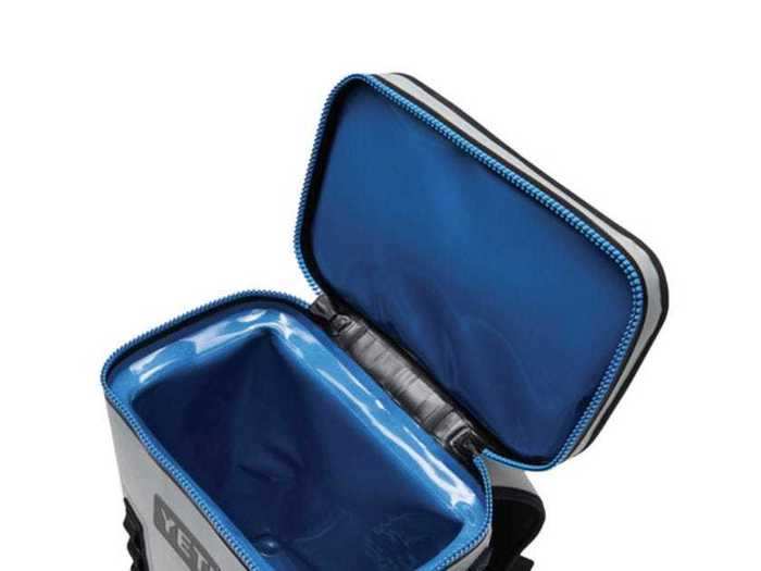 A YETI Hopper BackFlip 24 Backpack Cooler to keep your food and drinks cold for the whole day