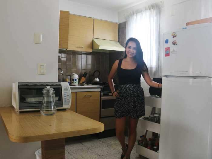 In Guadalajara, Mexico, Vanessa lives on her own.