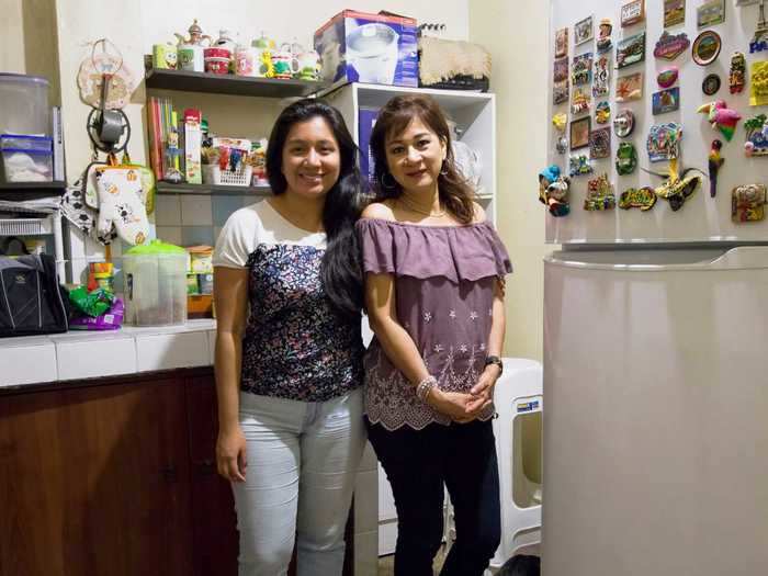 María lives with her mother and two sisters in Guayaquil, Ecuador.