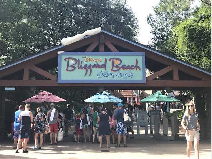 Blizzard Beach has a fun backstory.