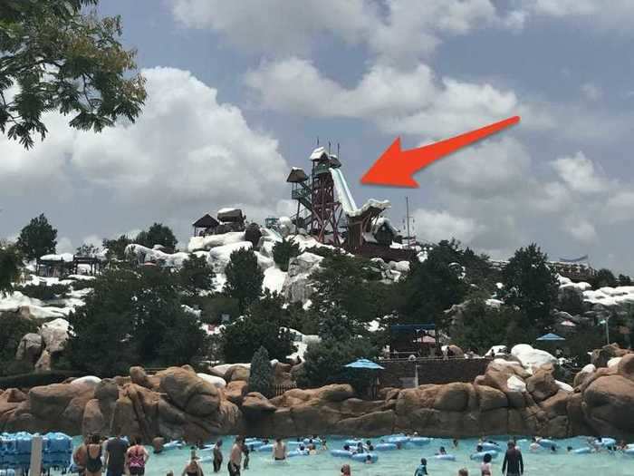 The fastest Disney World water slide is at Blizzard Beach.