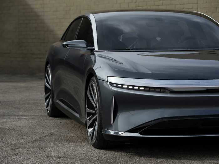 In its dual-motor, all-wheel-drive configuration, Lucid claims the Air will churn out 1,000 horsepower.