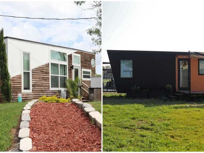 When comparing the two tiny houses side by side, it comes down to the price and feeling of relaxation for me.