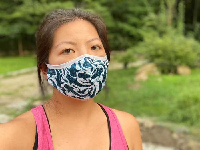 Whale Sharks Recycled Plastic Cloth Face Mask from Padi Gear